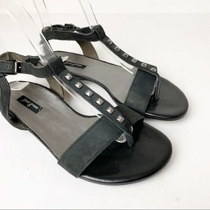 Paul Green Black Sandals SZ 6.5